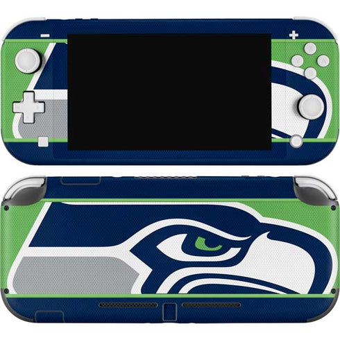 NFL Seattle Seahawks Zone Block Nintendo Switch Lite Skin